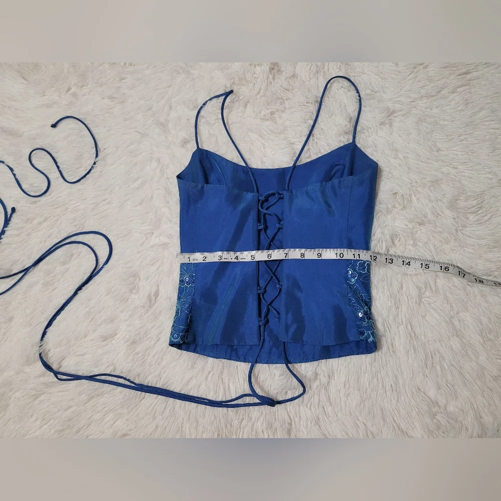 Vintage Y2K two piece formal prom dress - Picture 4 of 9